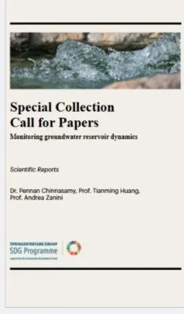 Inviting publications for Nature special issue on Groundwater